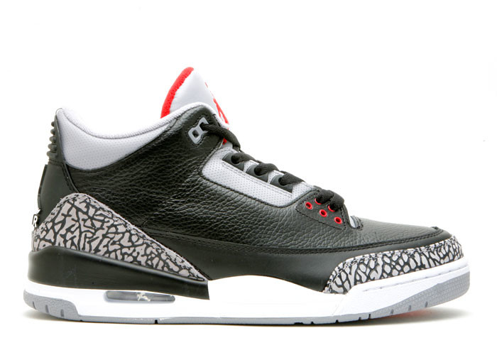 Air Jordan 3 Black Cement CDP