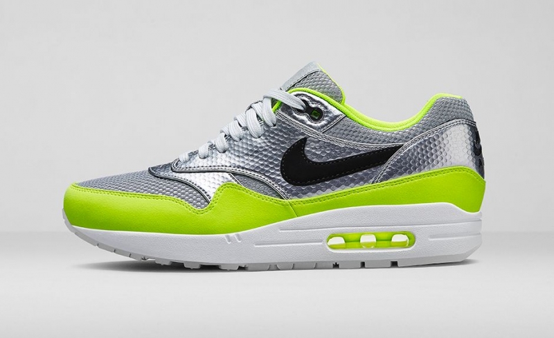 Nike Air Max 1 FB Metallic Silver Mercurial