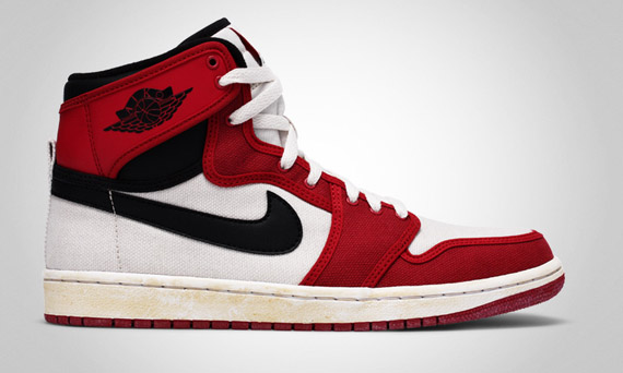 2010 Air Jordan 1 AJKO White Black Varsity Red