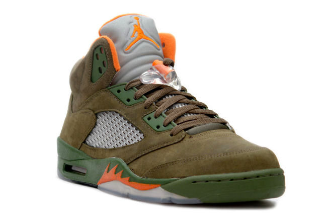 Air Jordan 5 Army Olive