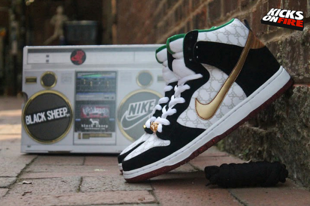 Black Sheep x Nike SB Dunk High Paid in Full