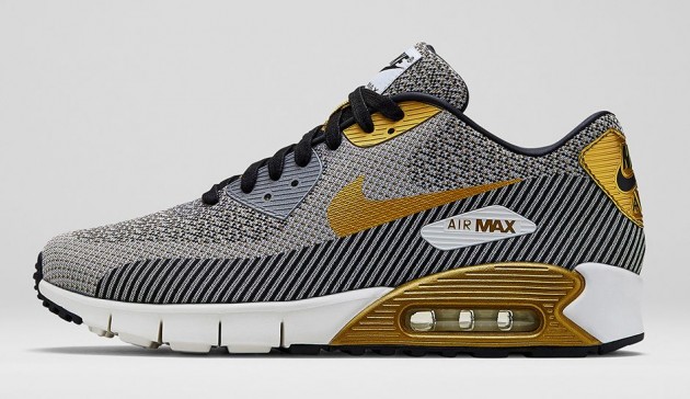 Nike Air Max 90 Jacquard Gold Hypervenom